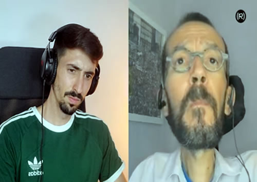 Rubén Hood y Pablo Echenique